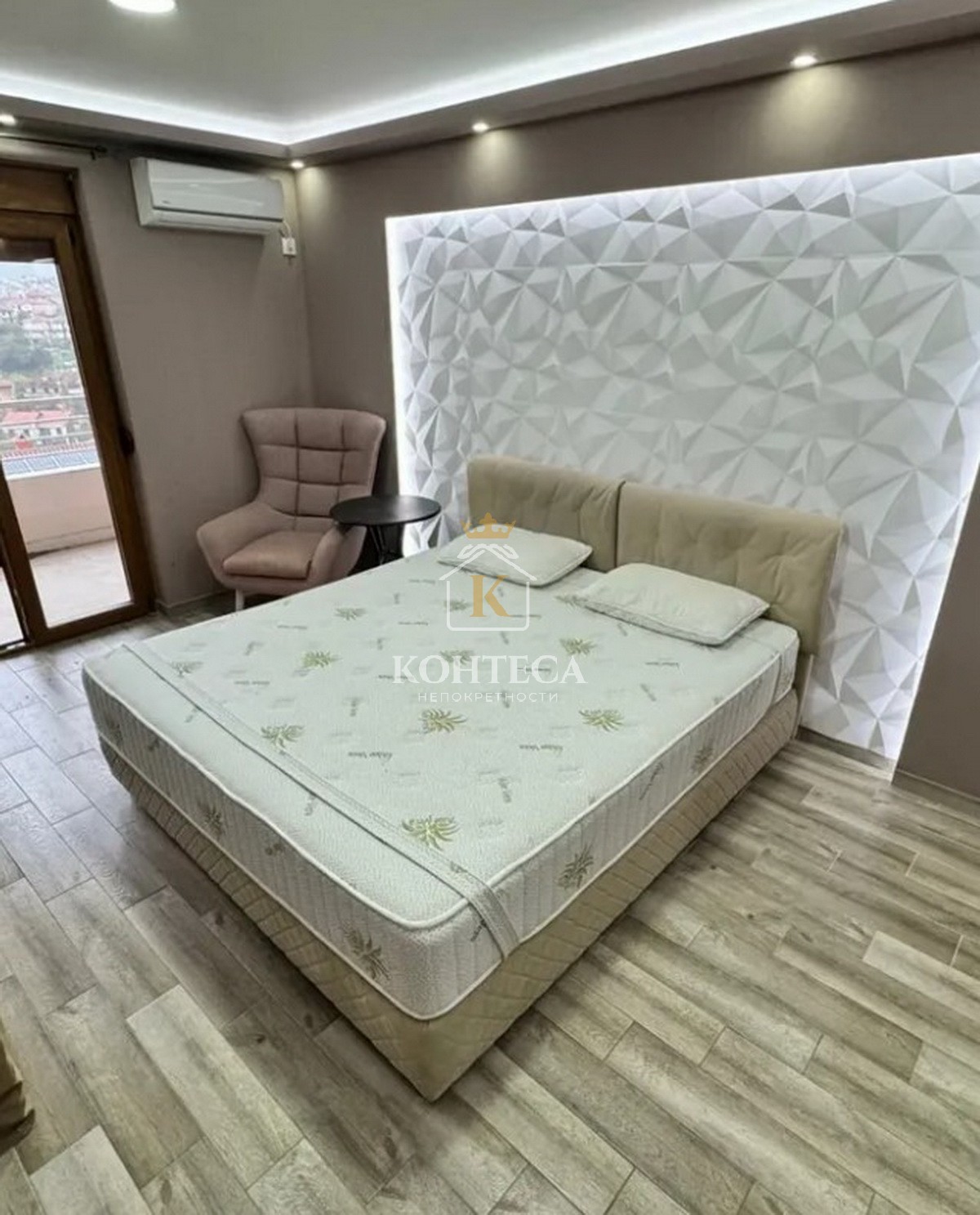 Studio apartment in a new building, Topla-Herceg Novi